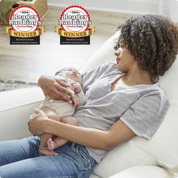 Mom and child in child